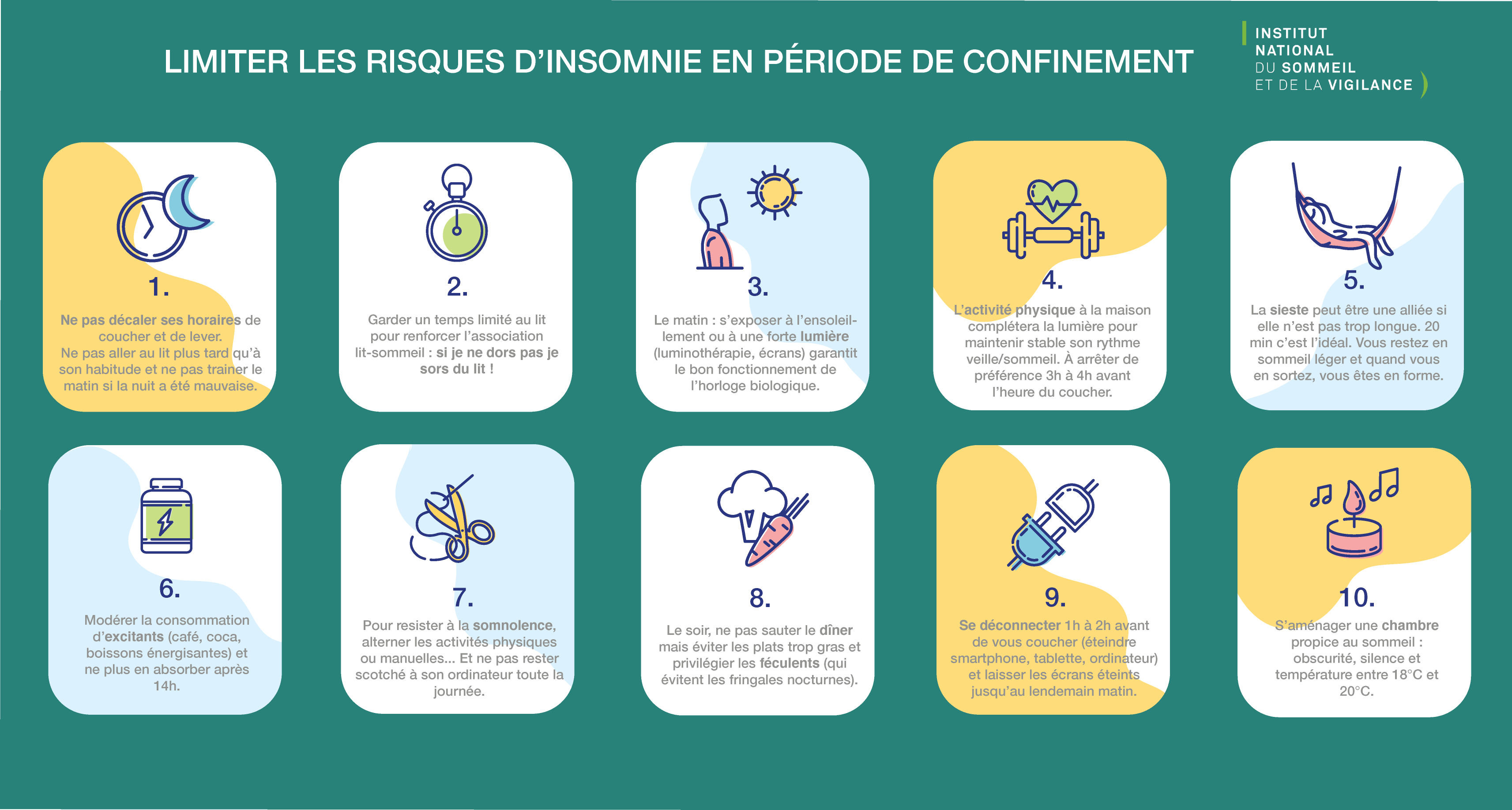 Limiter l'insomnie pour diminuer la dette de sommeil