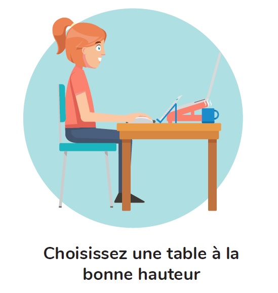 Télétravail - 14 conseils d'ergonomie pour travailler de chez soi