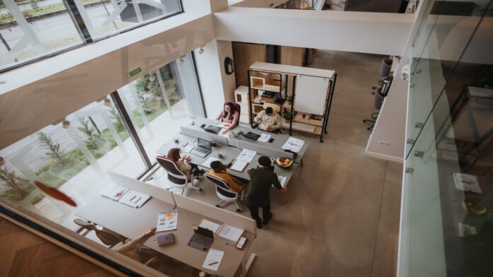 Bien-être au travail L'aménagement des bureaux jouent sur le bien-être des salariés.